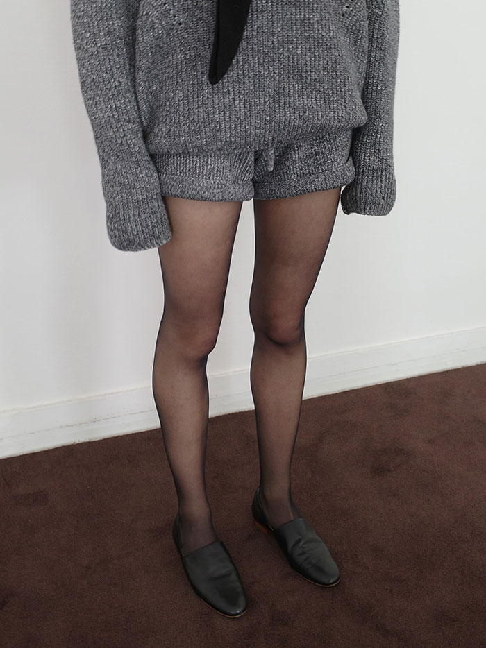 CLANE（クラネ） 正規商品 ボトムス ニット ショート パンツ KNIT