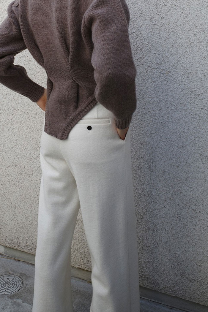 CLANE（クラネ） 正規商品 ボトムス ハイウエスト ワイド パンツ HIGH