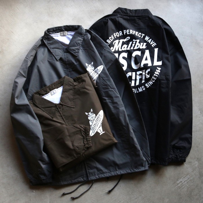 テス メンズ レディース ジャケット オールドサイン コーチジャケット OLD SIGN COACH JACKET ブラウン/ブラック/チャコール  3色展開 2024春夏新作