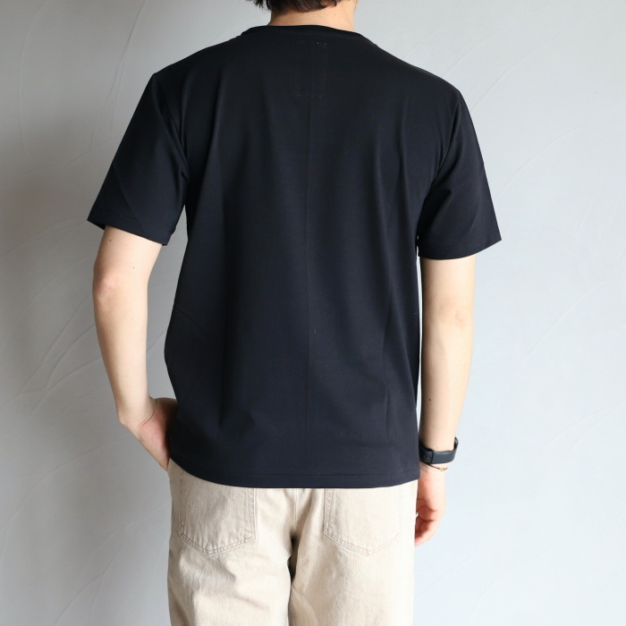 クロ Tシャツ KURO パラレルドヤーン クルーネックTシャツ PARALLELED