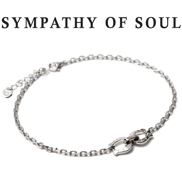 SYMPATHY OF SOUL シンパシーオブソウル Horseshoe Chain Anklet 