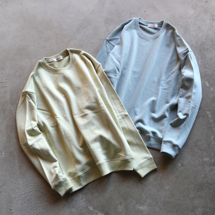 alvana（アルヴァナ） トップス 無地 ビンテージ シェイプ スウェット