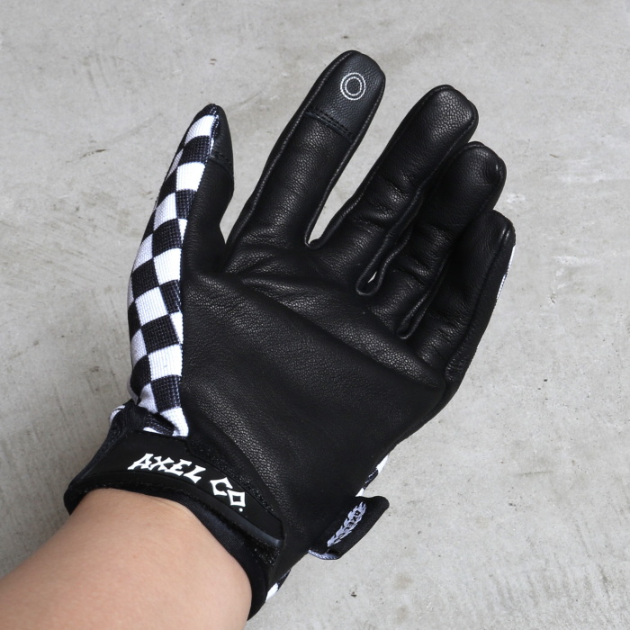 未使用　定価3.5万　ディーゼル　Dロゴ　バイカー　レザーグローブ　ラムレザー 20221222115510_4.jpg