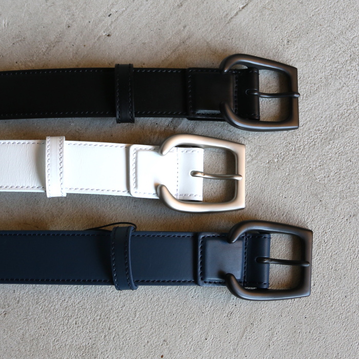 SALE 20%OFF ブリーフィング ゴルフ ベルト BRIEFING GOLF バックル レザー ベルト BUCKLE LEATHER BELT  ホワイト/ブラック/ネイビー 3色展開 2023春夏新作