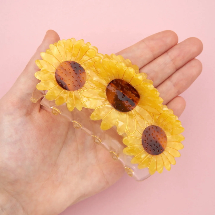 ククシュゼット 正規商品 ヘア アクセ クリップ かわいい 花 フランス