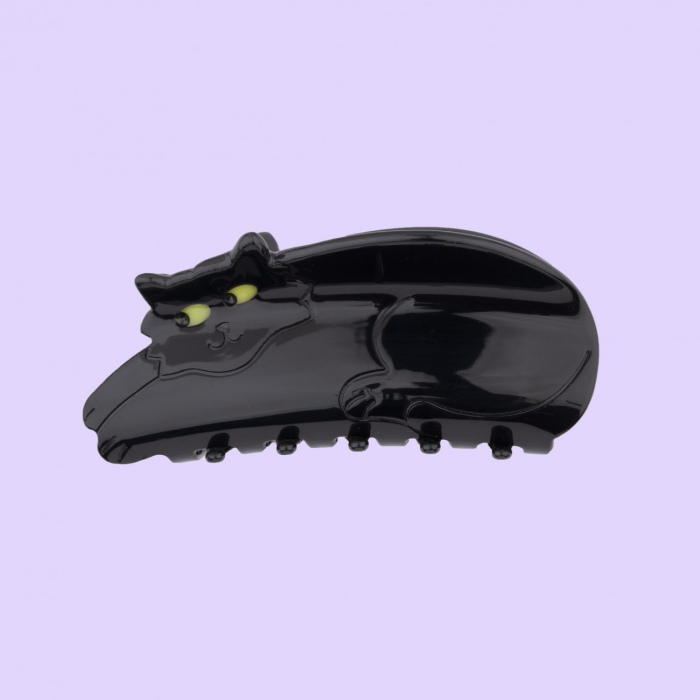 アクセサリー Schwarze Katze ククシュゼット 正規商品 ヘア アクセ クリップ 猫 黒猫 Coucou