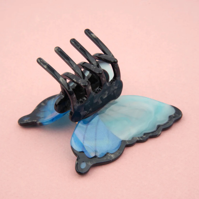 ククシュゼット 正規商品 ヘア アクセ クリップ 蝶 虫 かわいい