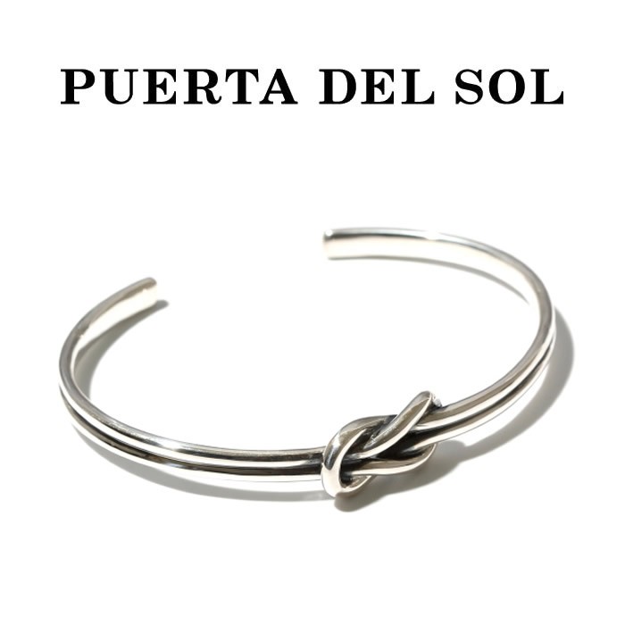 PUERTA DEL SOL プエルタデルソル MI VIDA LOCA Hercules Knot Bangle SILVER ヘラクレスノット  バングル シルバー : br1010 : Charger.web-store - 通販 - Yahoo!ショッピング