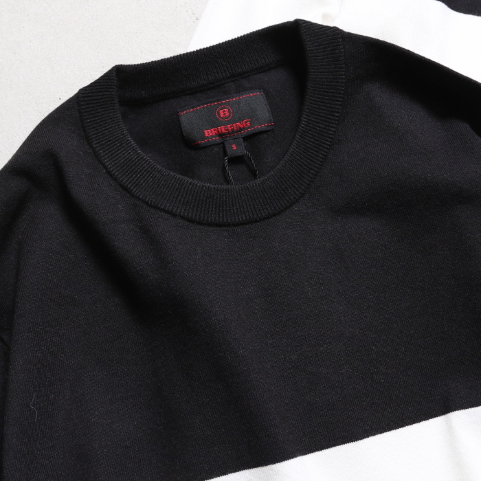 ブリーフィング ゴルフ メンズ ニット BRIEFING GOLF MS バイカラー クルーネック ニット MS BI-COLOR CREW NECK  KNIT ブラック BLACK 2021秋冬新作 :brg213m52bk:Charger.web-store - 通販 - Yahoo!ショッピング