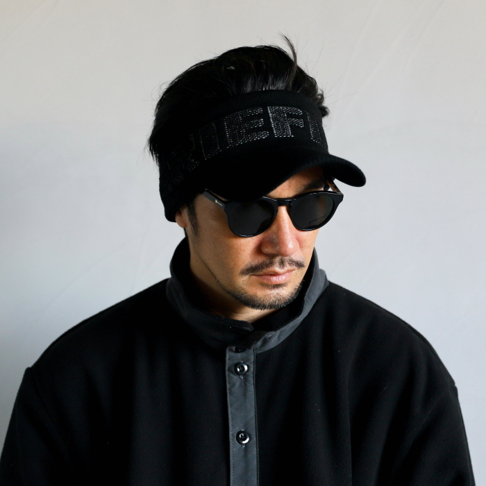 ブリーフィング ゴルフ バイザー ニット BRIEFING GOLF ニット バイザー KNIT VISOR ブラック BLACK 2021秋冬新作