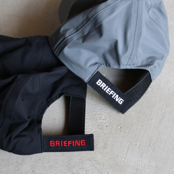 ブリーフィング ゴルフ キャップ BRIEFING GOLF レイン キャップ RAIN CAP ブラック/グレー BLACK/GRAY 2色展開 : brg221mb0:Charger.web-store - 通販 - Yahoo!ショッピング