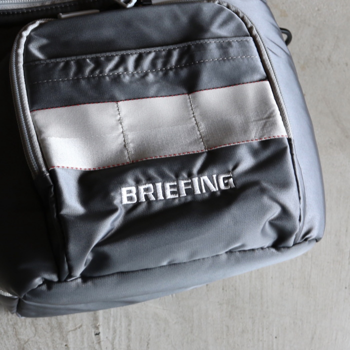 BRIEFING クーラーバッグ グレー COOLER BAG （Mサイズ） CS（クーラーバッグ（Mサイズ）CS（保冷