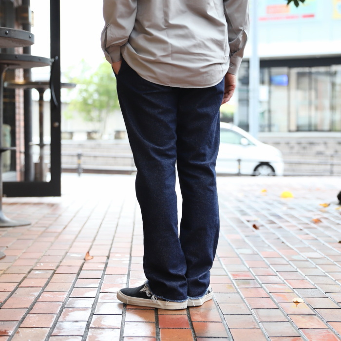 世界の人気ブランド CHARGER 別注 デニム EDIT CLOTHING オリジナル スラックス２way Original denim  slacks ワンウォッシュ One wash 2022秋冬新作 smotion.ignicaodigital.pt