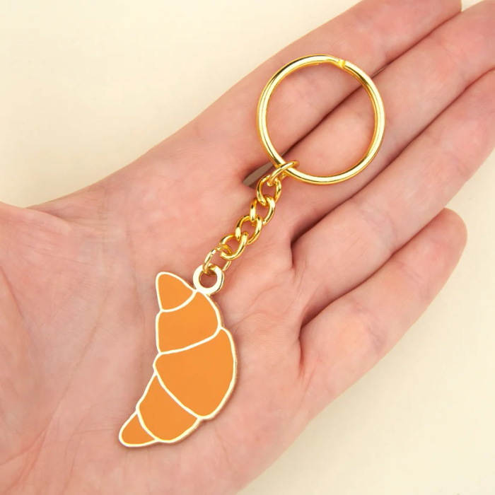 [BYWEEKEND]韓国 Mini croissant ring おしゃれ 関税込 かわいい 予約 ククシュゼット 正規商品 キーリング キーホルダー