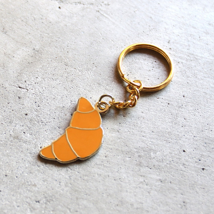 ククシュゼット 正規商品 キーリング キーホルダー かわいい パン