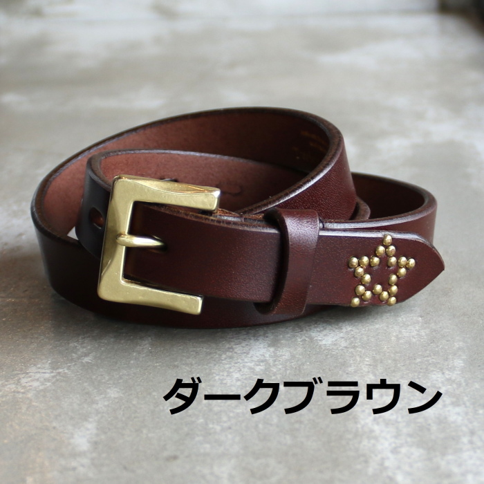ANNAK メンズ ベルト アナック DADY ダディ スター スタッヅ ベルト 