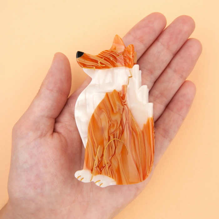 ククシュゼット 公式 クリップ 動物 キツネ Coucou Suzette 正規品