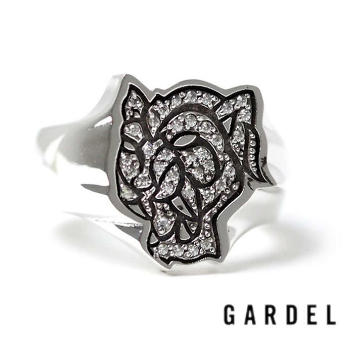 ガーデル アクセサリー,W TIGER RING,ダブルタイガーリング,(SILVER CV