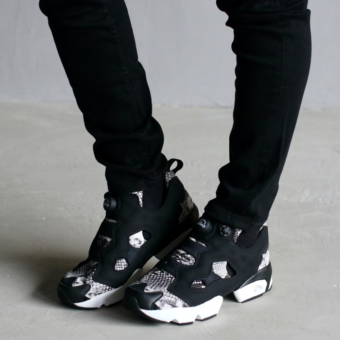 INSTAPUMP FURY OG パイソン柄 グレー-