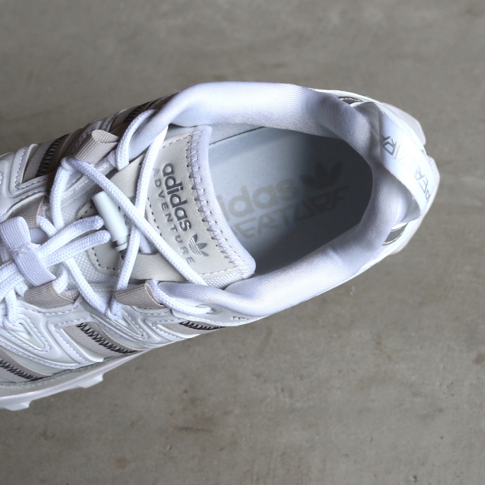 アディダスオリジナルス スニーカー adidas originals ハイパーターフ HYPERTURF ホワイト/グレー/シルバーメタリック  2022秋冬新作