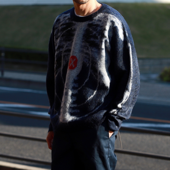 HELLA GREEN ヘラグリーン ニット ターゲットニット Target Knit