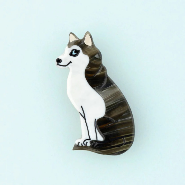 ククシュゼット 正規商品 ヘア アクセ ピン クリップ 犬