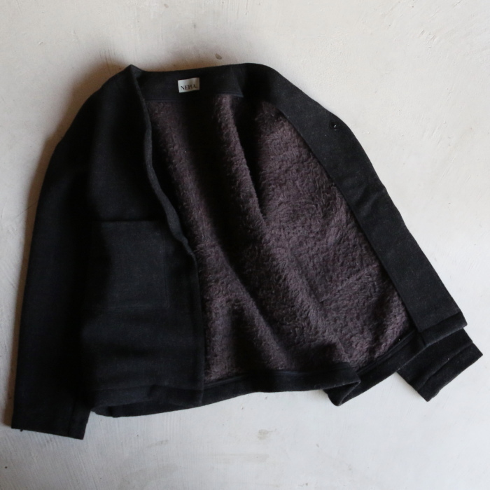 NEPLA. ジャケット インサイド カラー INSIDE COLLAR JACKET ブラック