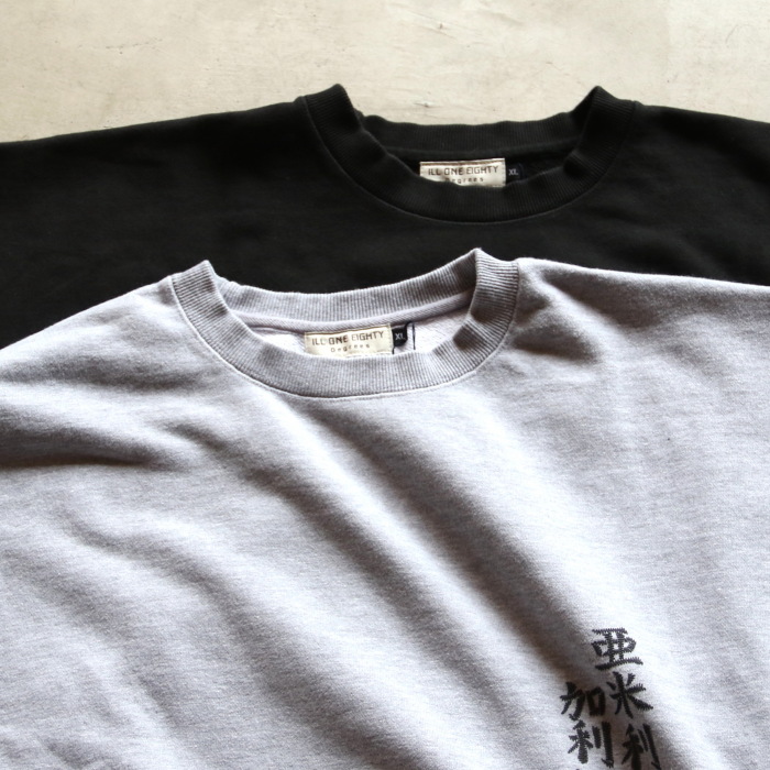 ILL ONE EIGHTY スウェット イルワンエイティ アメリカンウエーブ