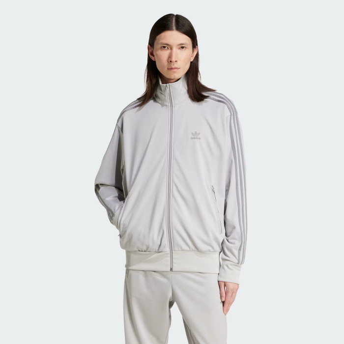 adidas 00sトラックジャケット ファイヤーバード ホワイト グレー M adidas Originals アディダスオリジナルス ジャケット originals