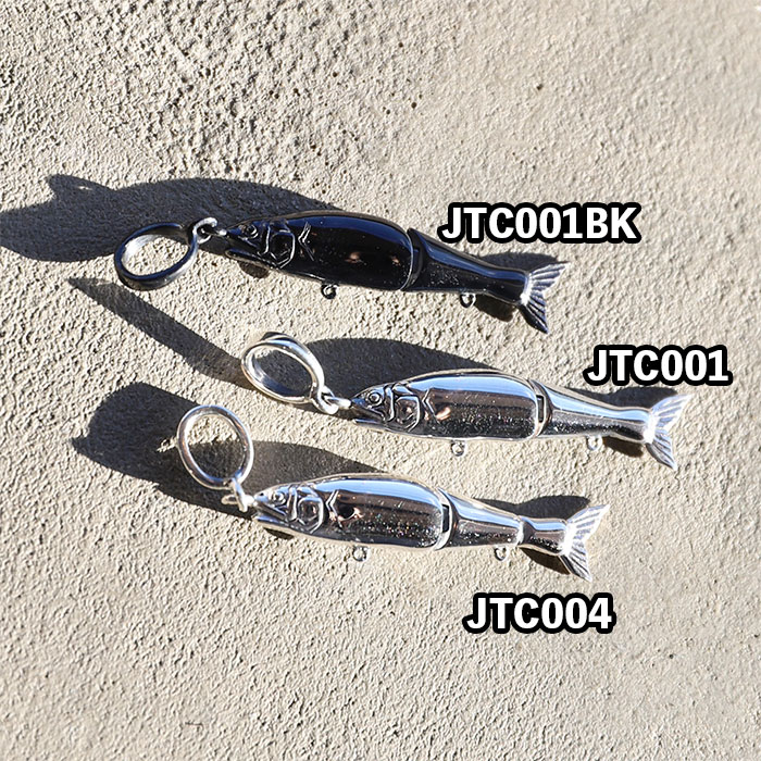 プエルタデルソル ガンクラフト jt001 ペンダント PUERTA DEL SOL×GUN CRAFT ジョインテッドクロー JOINTED  CLAW SILVER 魚 ミノー ルアー 釣り