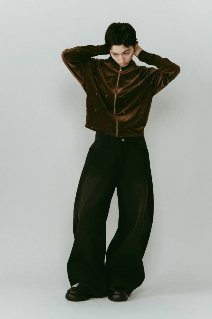 Knuth Marf（クヌースマーフ） ジャケット ベロア トラック ジャケット