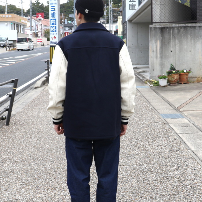 MAISON KITSUNE メゾンキツネ アウター レザー スリーブ ロゴ