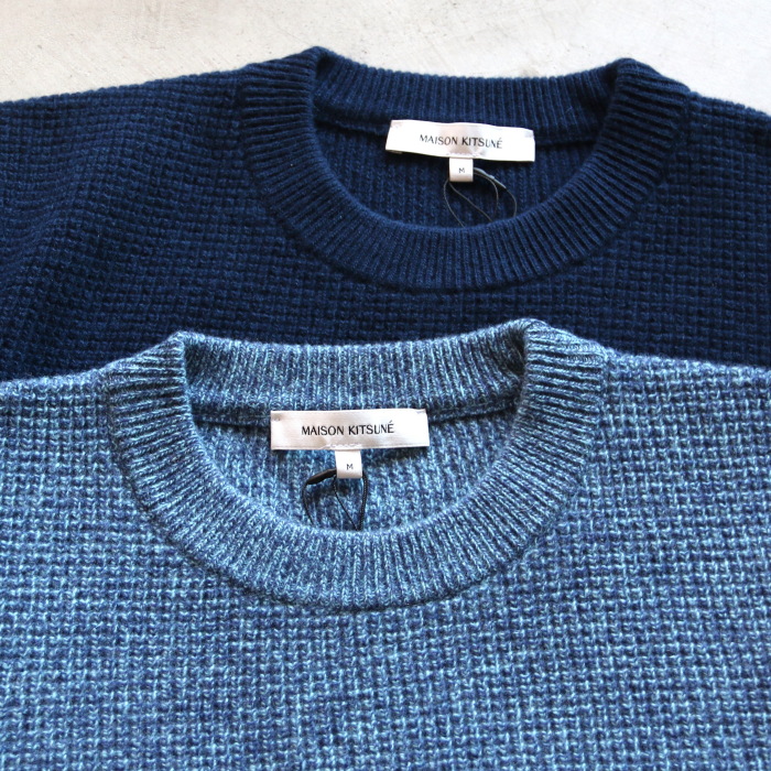 MAISON KITSUNE メゾンキツネ ニット ハンドライティング
