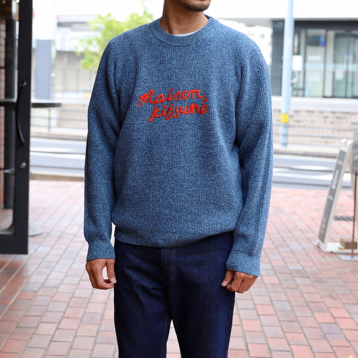 MAISON KITSUNE メゾンキツネ ニット ハンドライティング