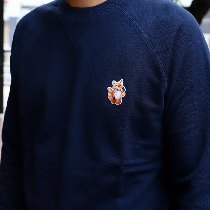 メゾンキツネ スウェット MAISON KITSUNE オールライト フォックス メゾンキツネ スウェット MAISON KITSUNE オールライト フォックス