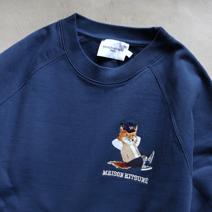 メゾンキツネ スウェット MAISON KITSUNE ドレスド フォックス