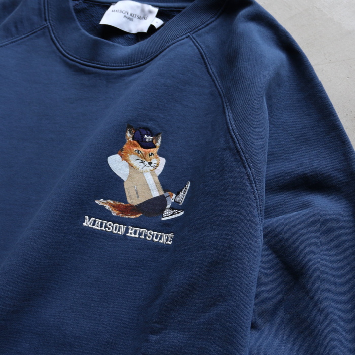 メゾンキツネ スウェット MAISON KITSUNE ドレスド フォックス