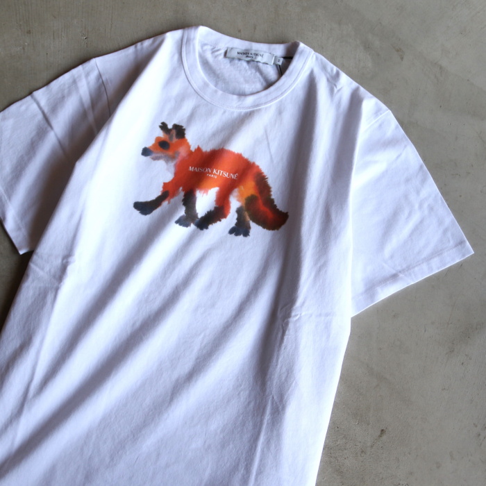 The fox collection ポロシャツ キツネ L  ホワイト