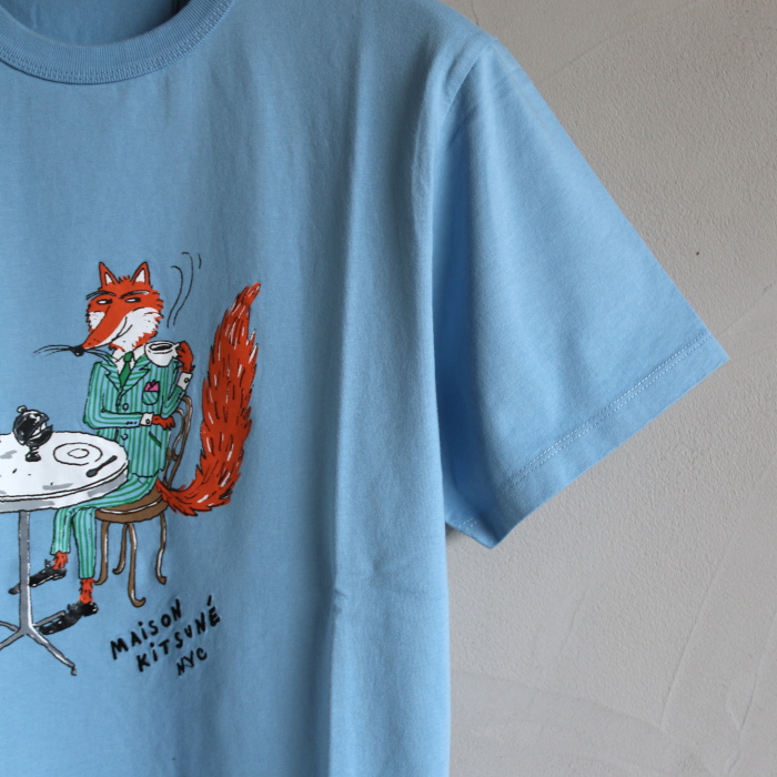 メゾンキツネ オランピア ル タン コラボ Tシャツ MAISON KITSUNE OLY 