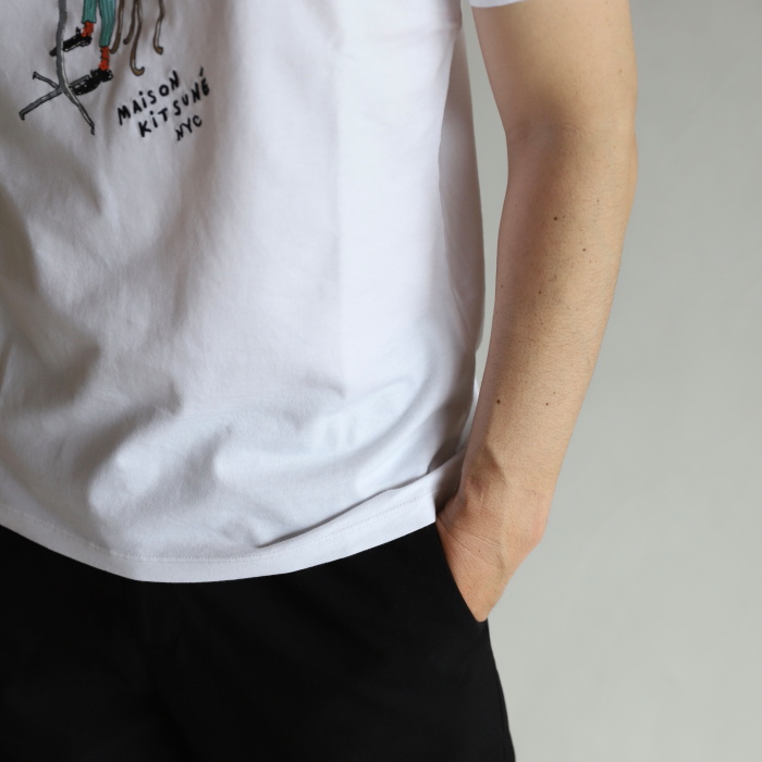 MAISON KITSUNE メゾンキツネ オランピア ル タン コラボ T