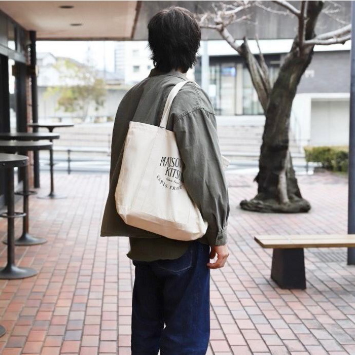 メゾンキツネ トートバッグ MAISON KITSUNE パレロイヤル ショッピング 