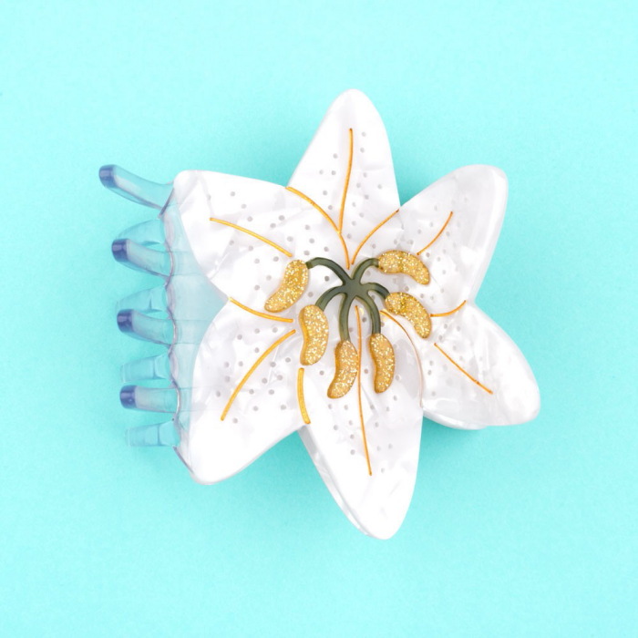 ククシュゼット 正規商品 ヘア アクセ クリップ かわいい 花