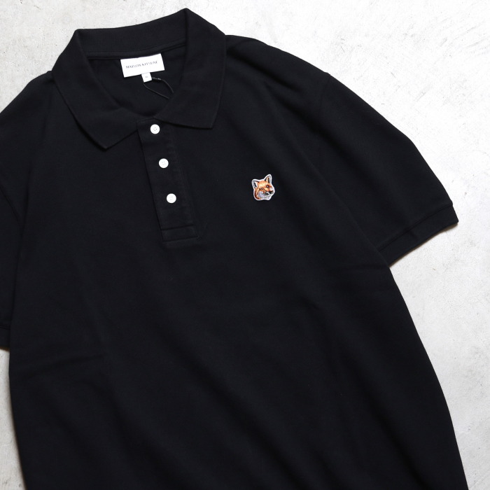 MAISON KITSUNE メゾンキツネ ポロシャツ フォックス ヘッド