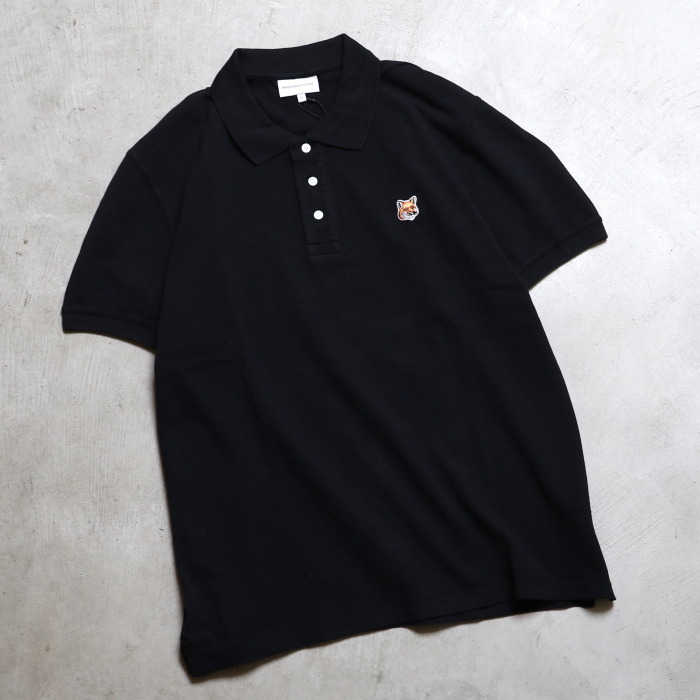 MAISON KITSUNE メゾンキツネ ポロシャツ フォックス ヘッド
