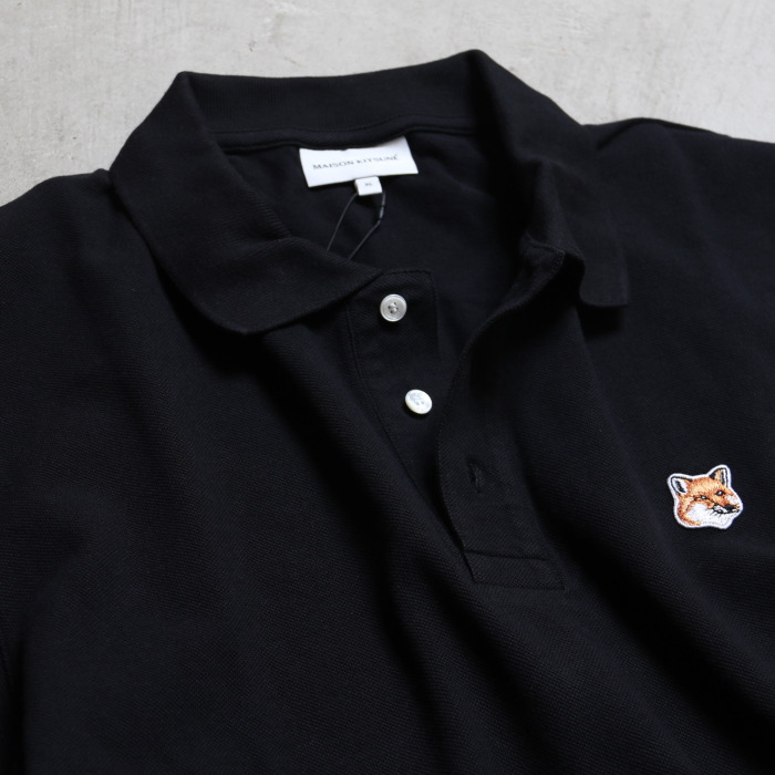 MAISON KITSUNE メゾンキツネ ポロシャツ フォックス ヘッド