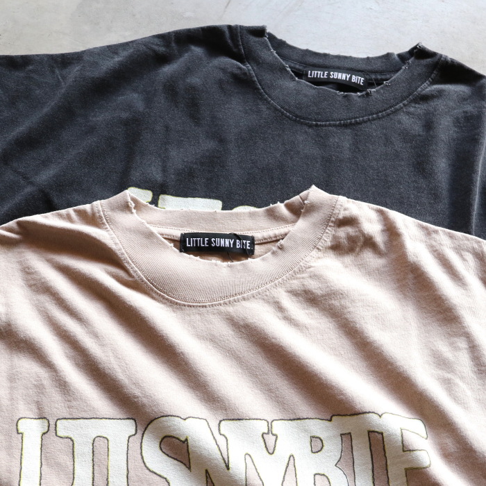 Mサイズ】リトルサニーバイト グラデーションロゴTシャツ 黒