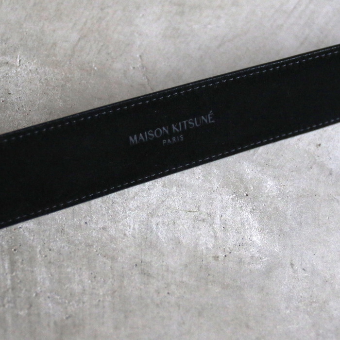 MAISON KITSUNE メゾンキツネ ベルト メタル フォックス ヘッド