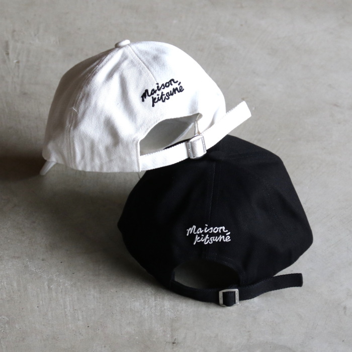 新品 Maison Kitsuné 海外限定 パンダ キャップ　黒 メゾンキツネ パンダとキツネ 成都限定キャップ
