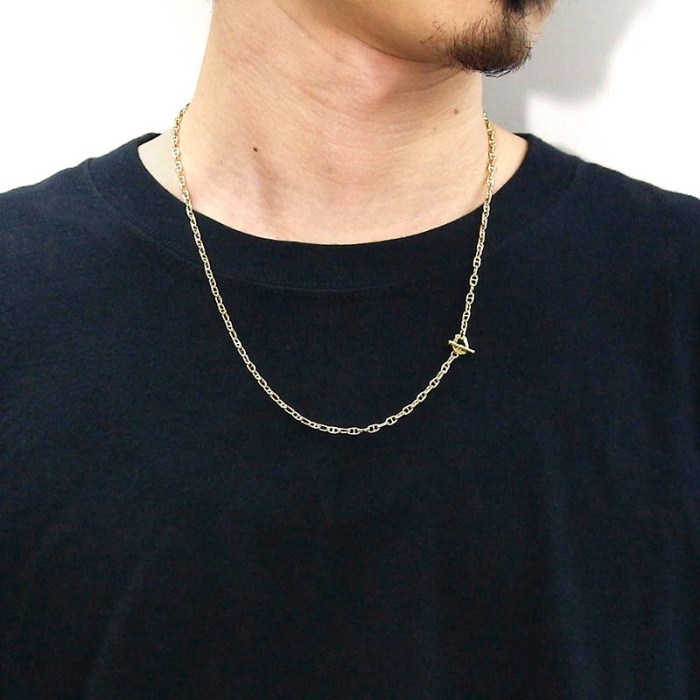 シンパシーオブソウル ネックレス SYMPATHY OF SOUL Classic Chain Necklace Anchor K18YG クラシック  チェーン アンカー K18 ゴールド 55cm : n2108y8 : Charger.web-store - 通販 - Yahoo!ショッピング