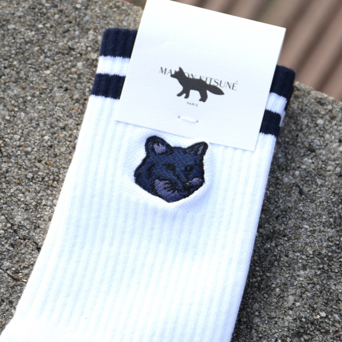MAISON KITSUNE メゾンキツネ 靴下 ギフト ボールド フォックス